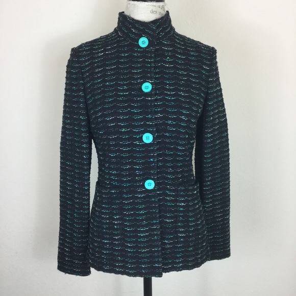 St. John Jackets & Blazers - St. John button down tweed blazer